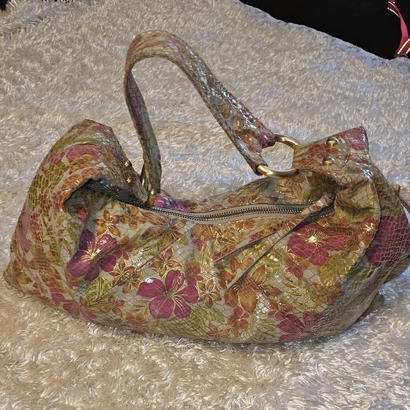 HOBO print floral shoulder bag - Picture 12 of 12
